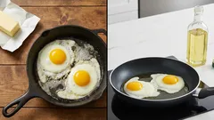 Boter of plantaardige olie: hoe bak je eieren op de juiste manier?